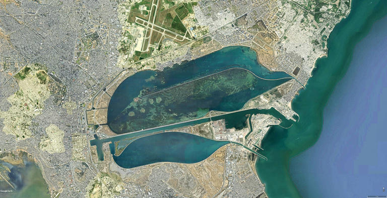 Carta - Reichen et Robert Associates - Winner of the competition for development of the shores of the northern Lake of Tunis