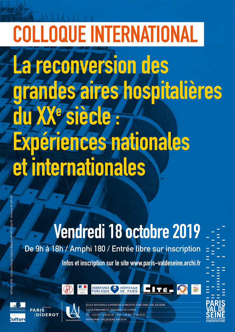 Carta - Reichen et Robert Associates - International colloquium on conversion of large hospital sites of the 20th century: national and international experiences - Conference by Marc Warnery