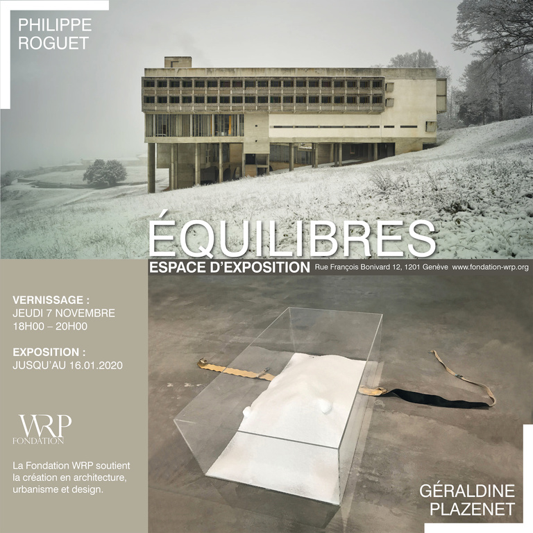 Carta - Reichen et Robert Associés - La Fondation WRP présente l'exposition "Equilibres", Philippe Roguet expérimente une photographie d’architecture en quête de l’atmosphère du lieu, une architecture métaphore de la condition humaine.