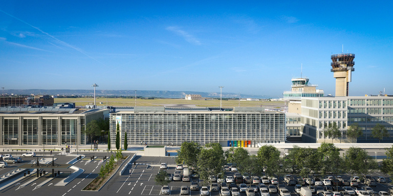 Carta - Reichen et Robert Associés - Immeuble de bureaux Aéroport Marseille Provence